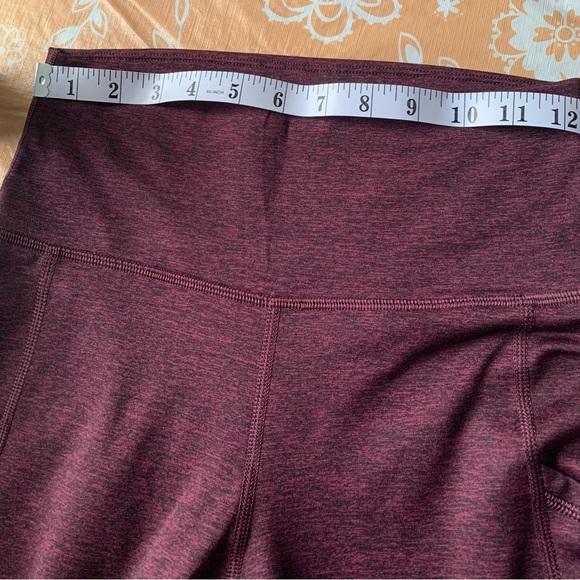 Aerie Maroon Chill Play Move Leggings - Picture 5 of 6